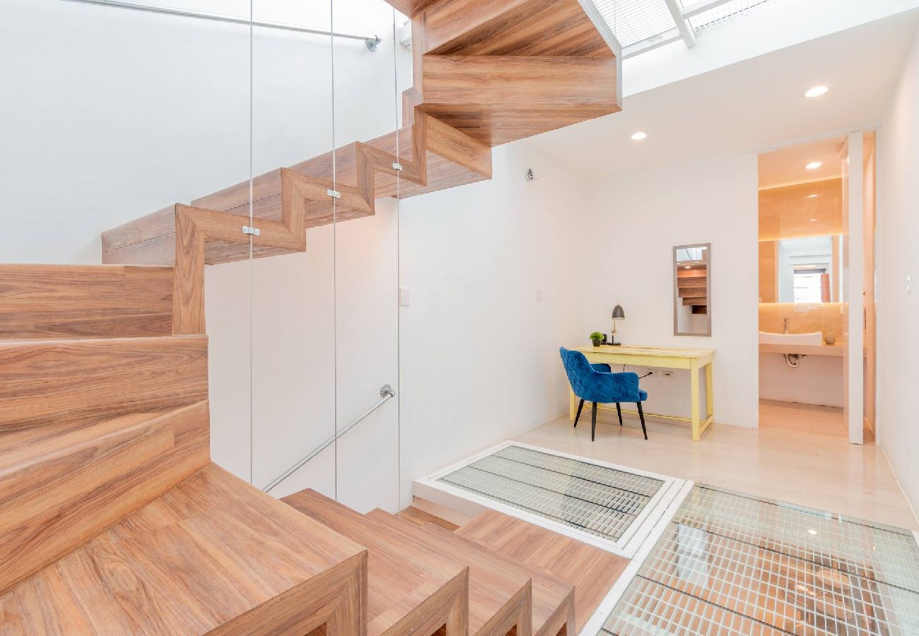Casa en Durango - LOFT ULTRA Moderno y Minimalista | Cama KING Size 