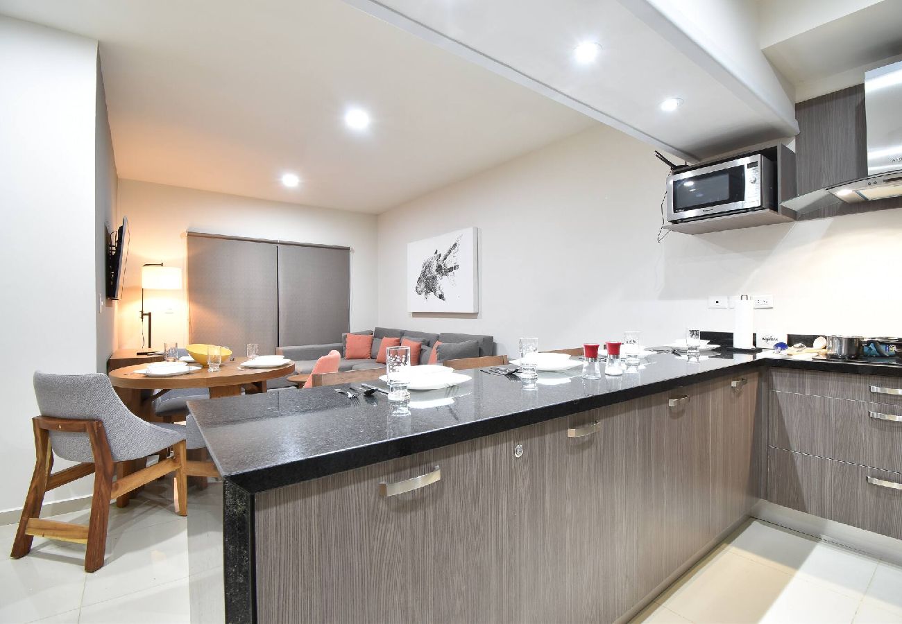 Departamento en Mazatlán - Bonito condo | Zona Dorada | Piscina | Cochera 