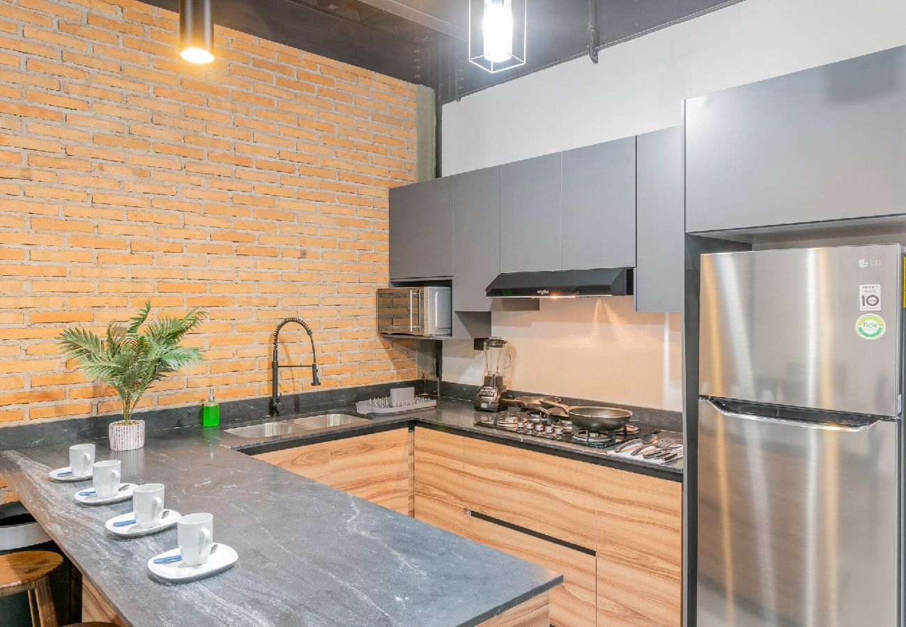 Departamento en Durango - Depa Industrial Moderno y lujoso 