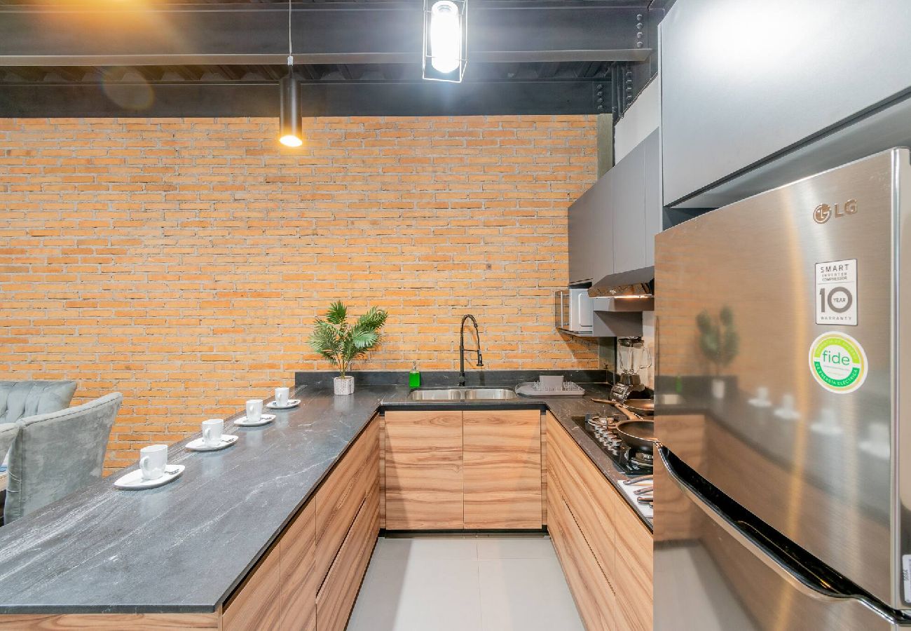 Departamento en Durango - Depa Industrial Moderno y lujoso 