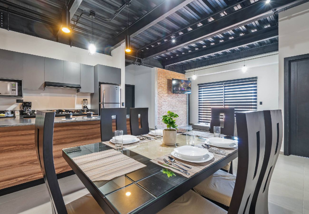 Departamento en Durango - Depa Industrial Moderno y Comodo 
