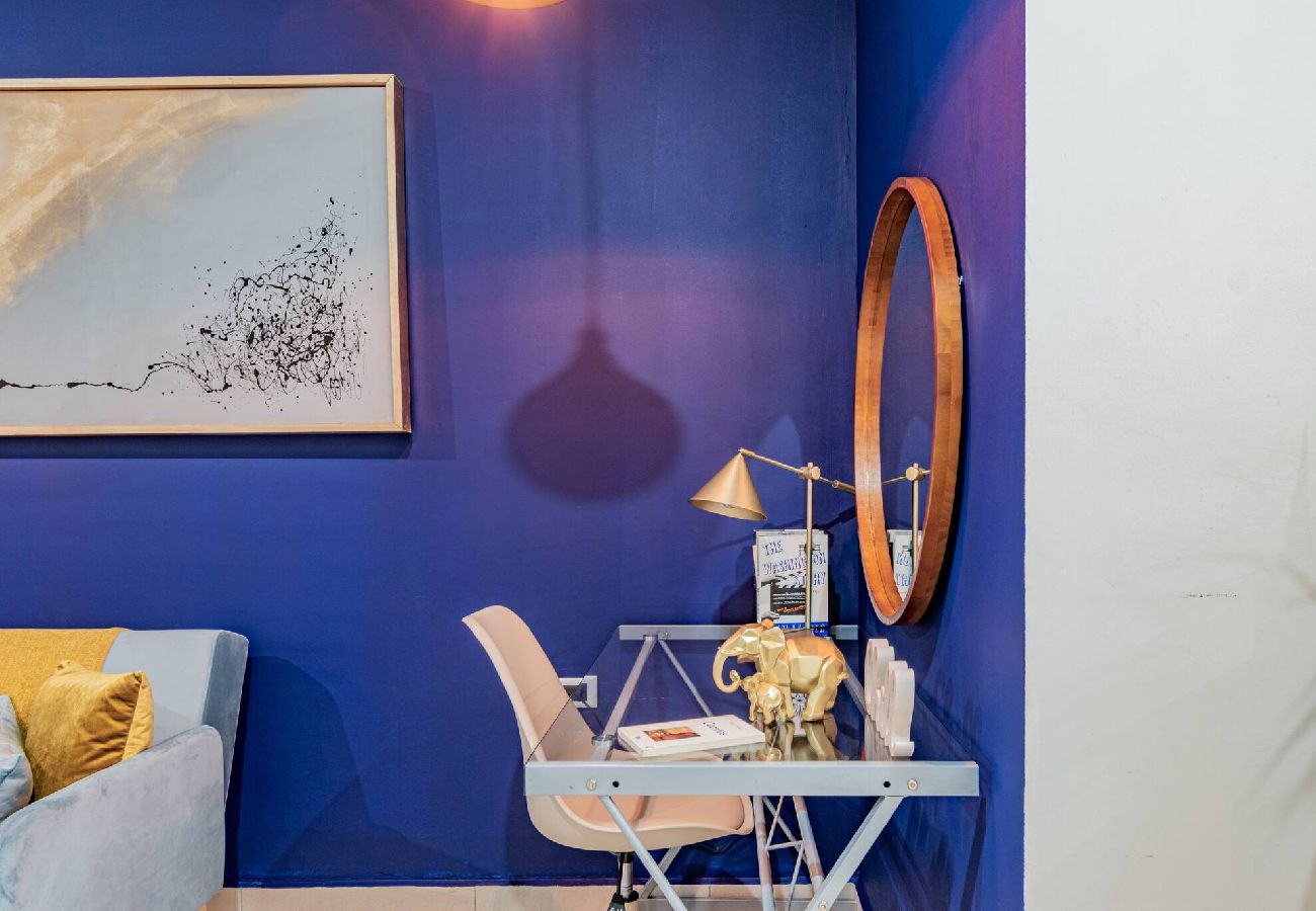 Departamento en Durango - LOFT El Azul | Centro Historico | Cama King 