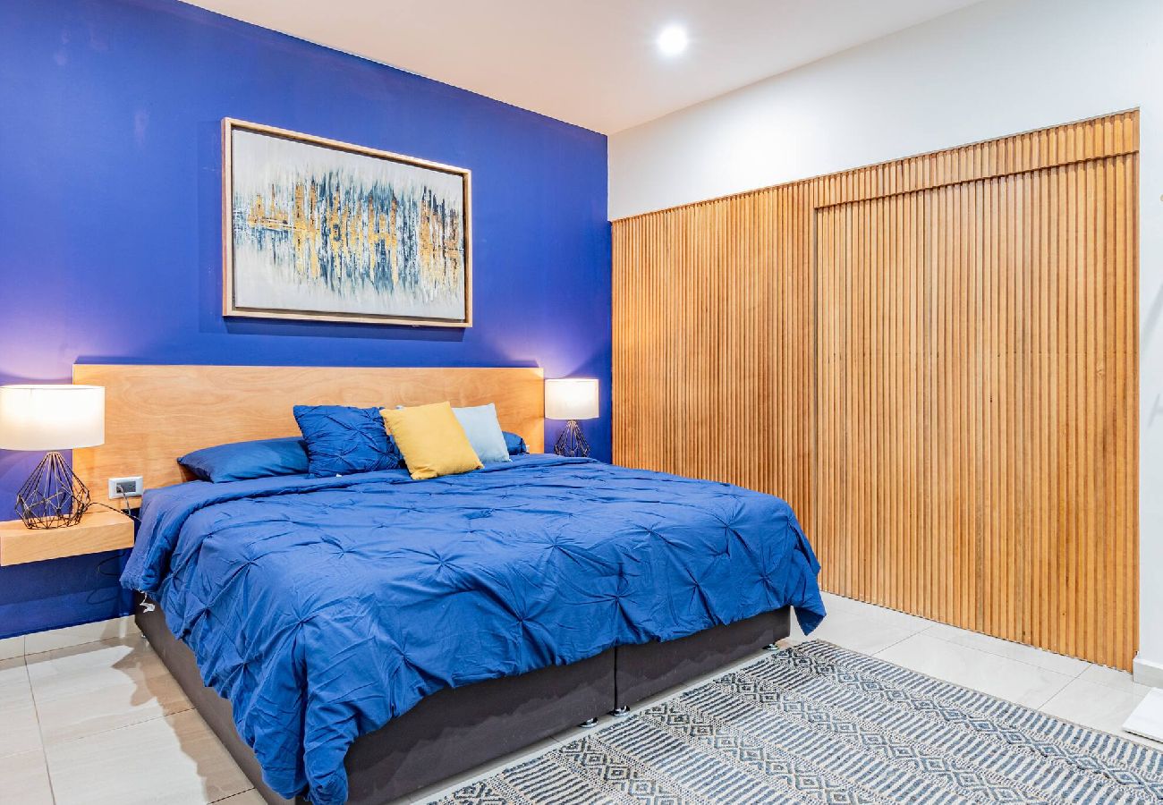 Departamento en Durango - LOFT El Azul | Centro Historico | Cama King 