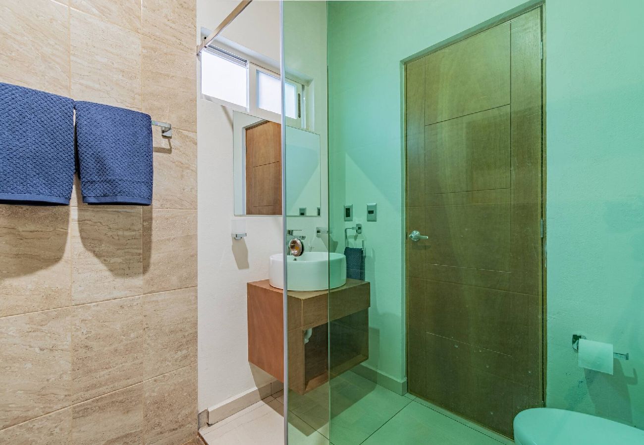 Departamento en Durango - LOFT El Azul | Centro Historico | Cama King 