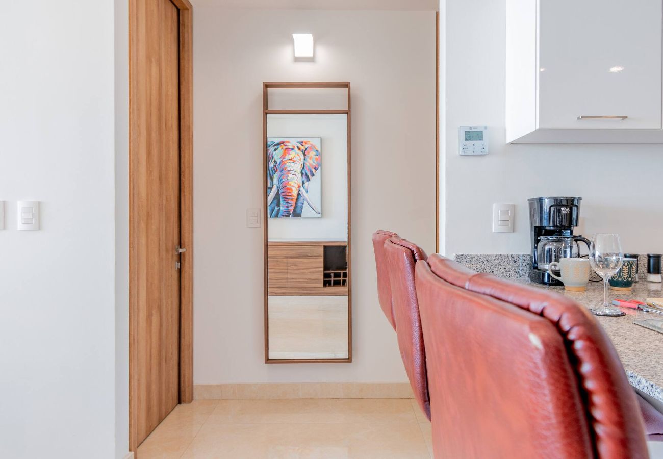 Departamento en Mazatlán - Hermoso Condo al Pie de la Playa 