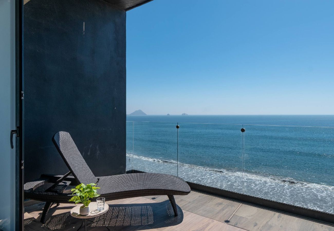 Departamento en Mazatlán - Depa en Malecon con Vista al Mar 