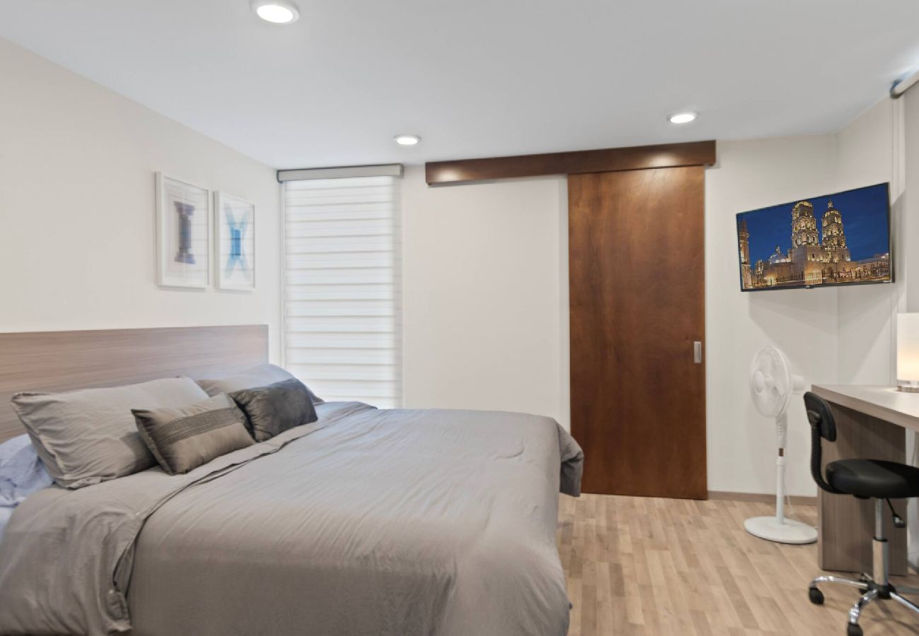 Departamento en Durango - Dos Camas KING Size en Centro Historico DGO 