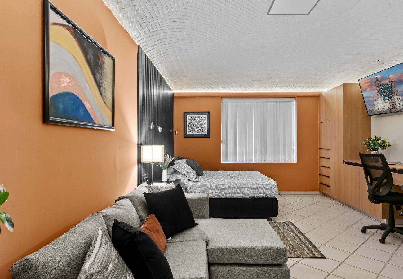 Departamento en Durango - Centro Histórico | Cochera | Mini split | Wifi 