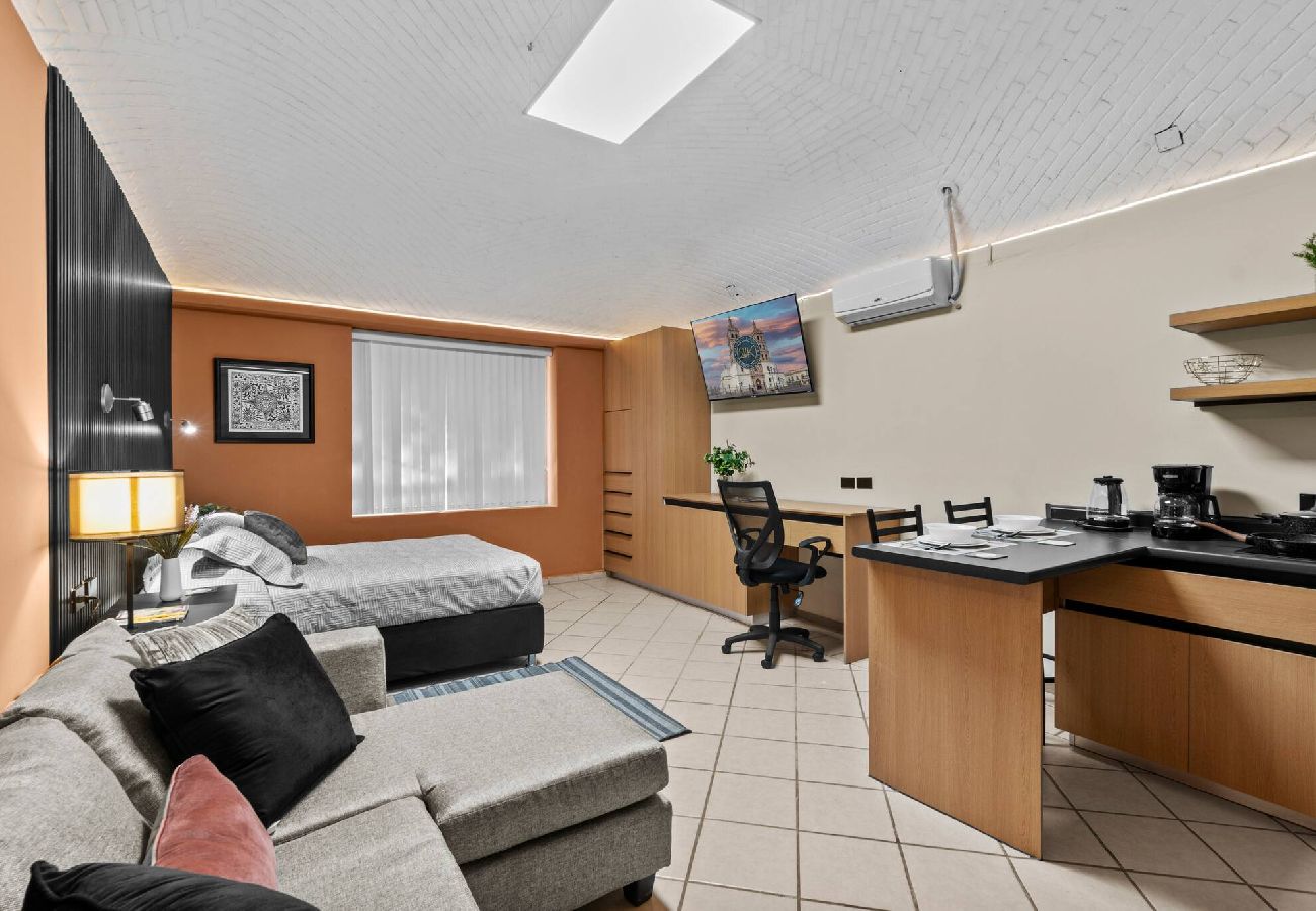 Departamento en Durango - Centro Histórico | Cochera | Mini split | Wifi 
