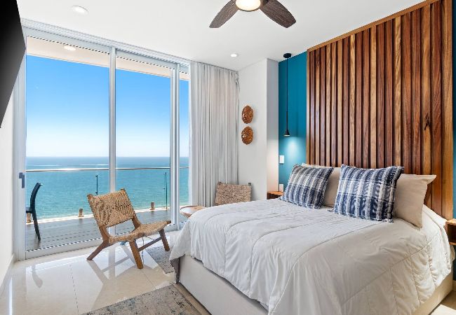 Departamento en Mazatlán - Hermosa Vista En Piso 23 En Camino Al Mar 