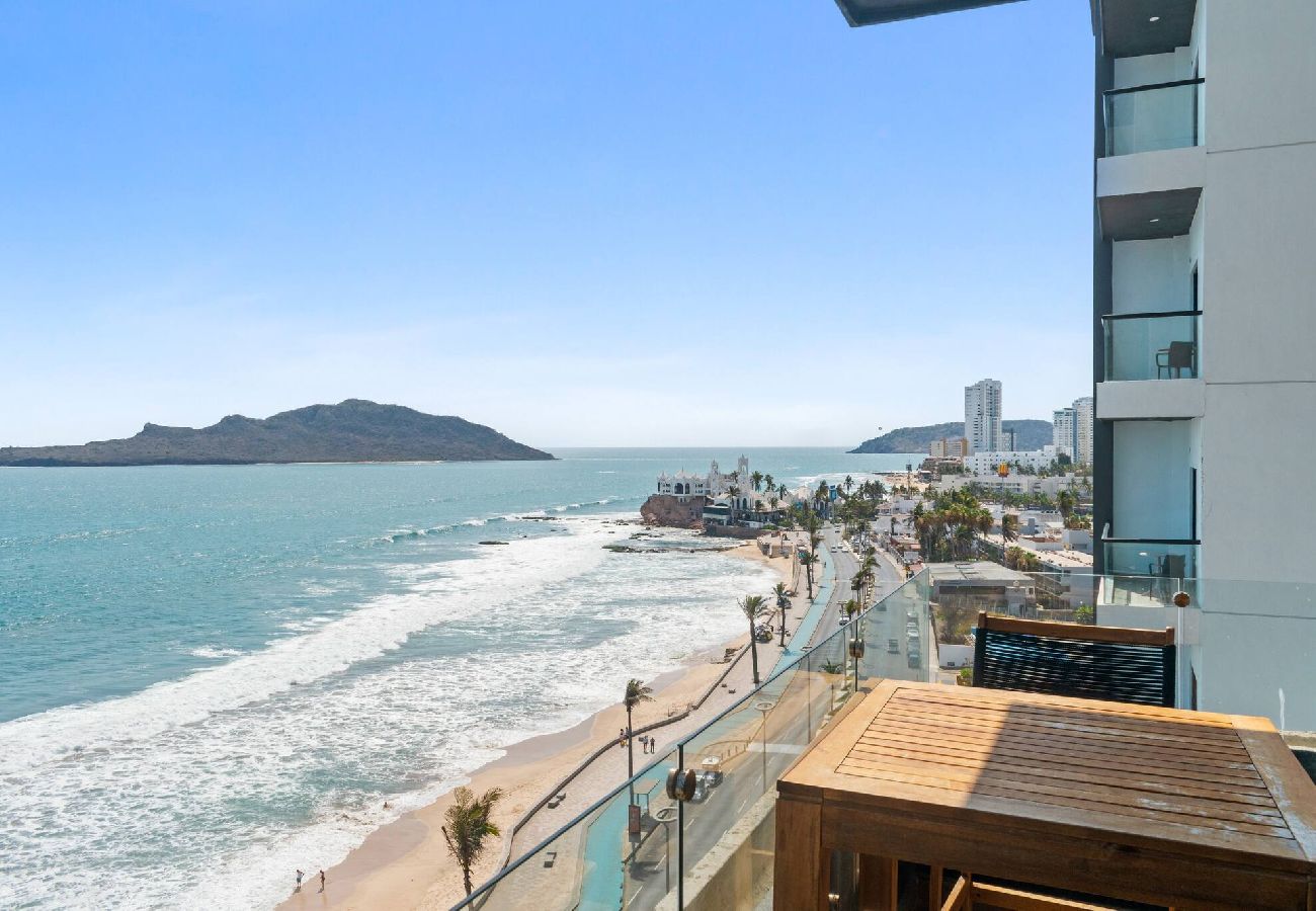 Departamento en Mazatlán - Spectacular Ocean View with Homeoffice Space 