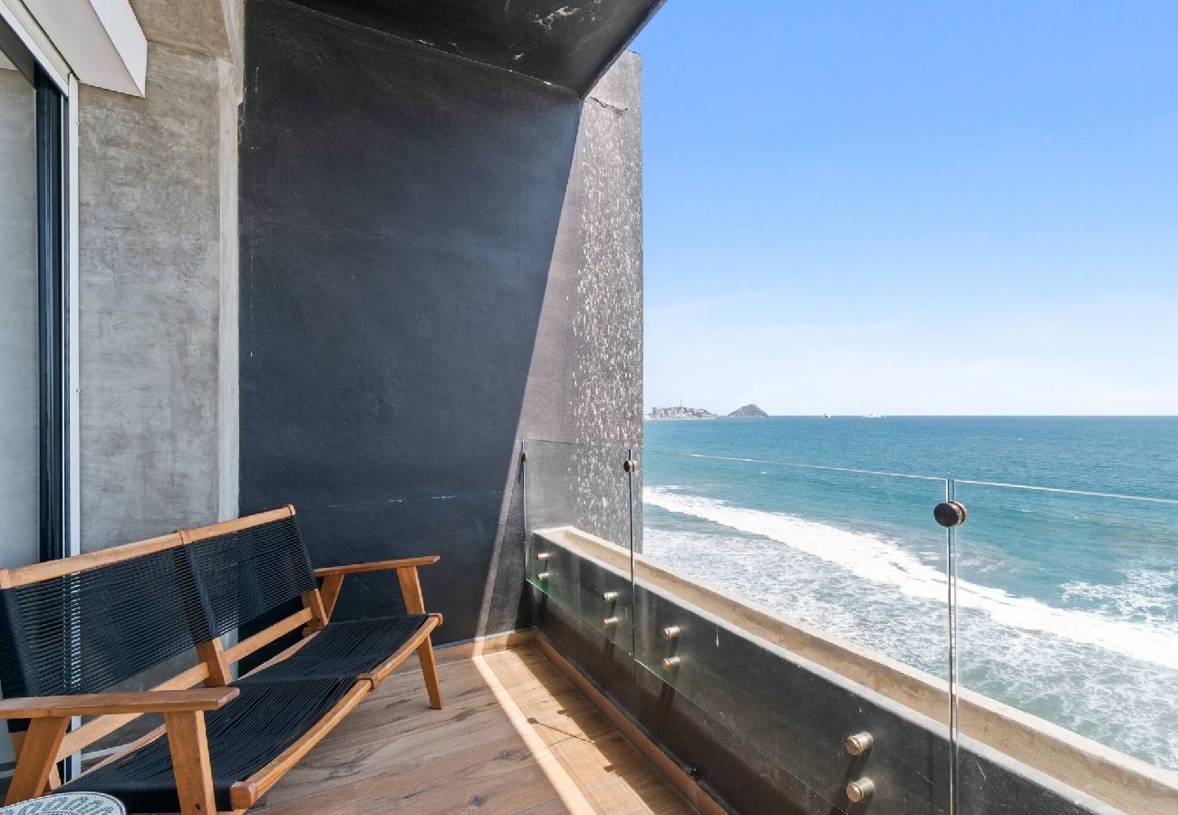 Departamento en Mazatlán - Spectacular Ocean View with Homeoffice Space 