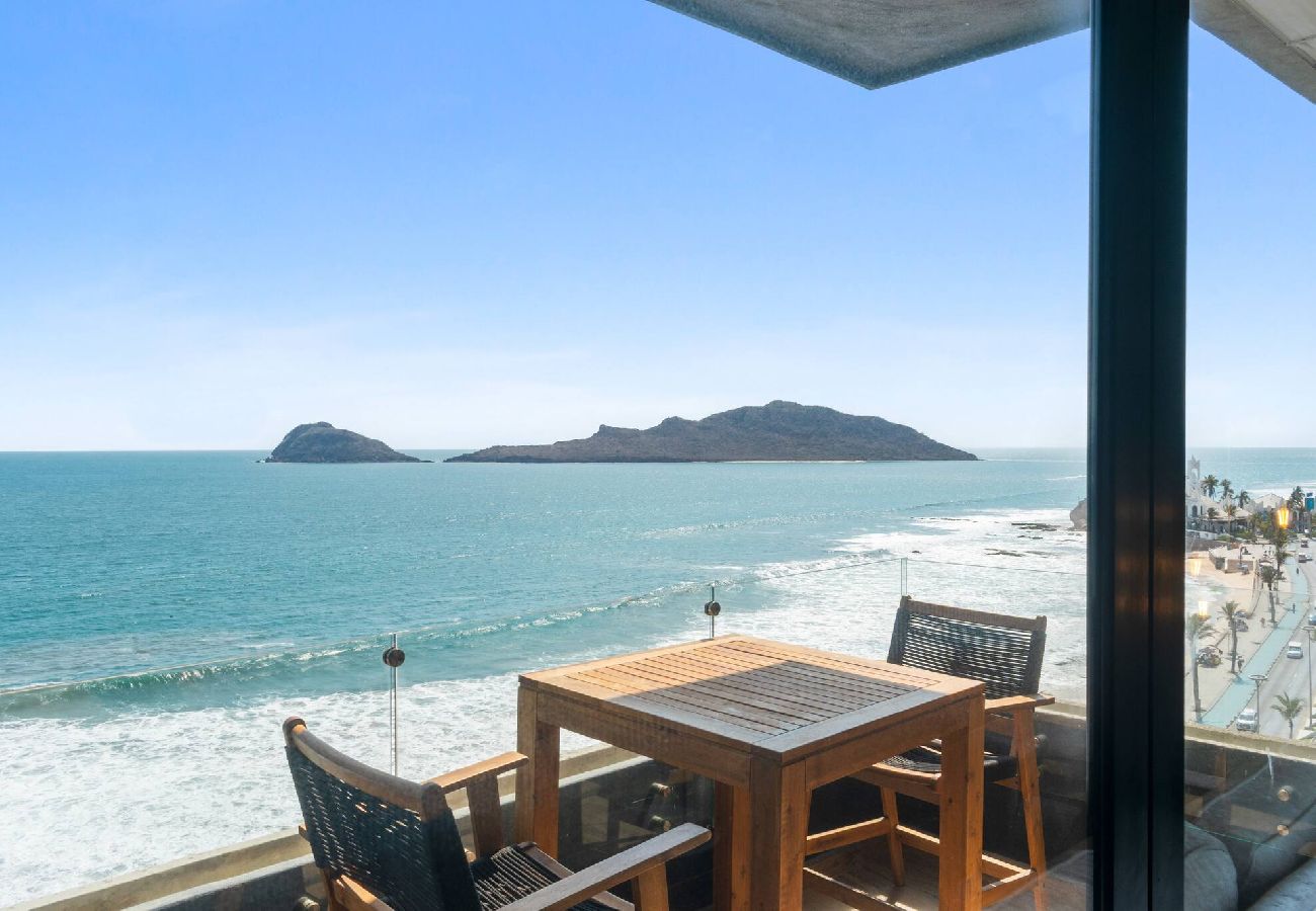 Departamento en Mazatlán - Spectacular Ocean View with Homeoffice Space 