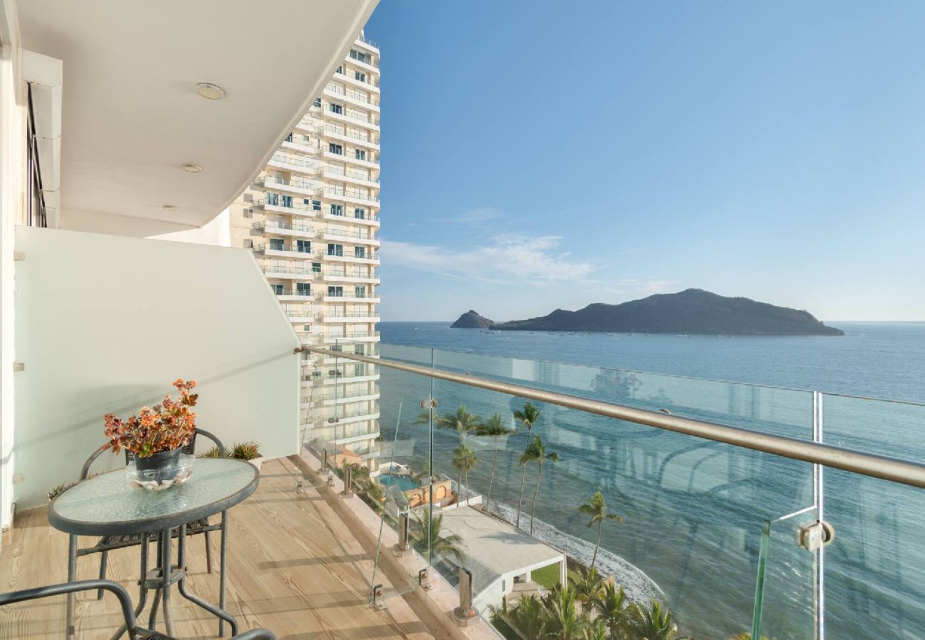 Departamento en Mazatlán - Piso 9 en Camino Al Mar | Acceso directo a playa 