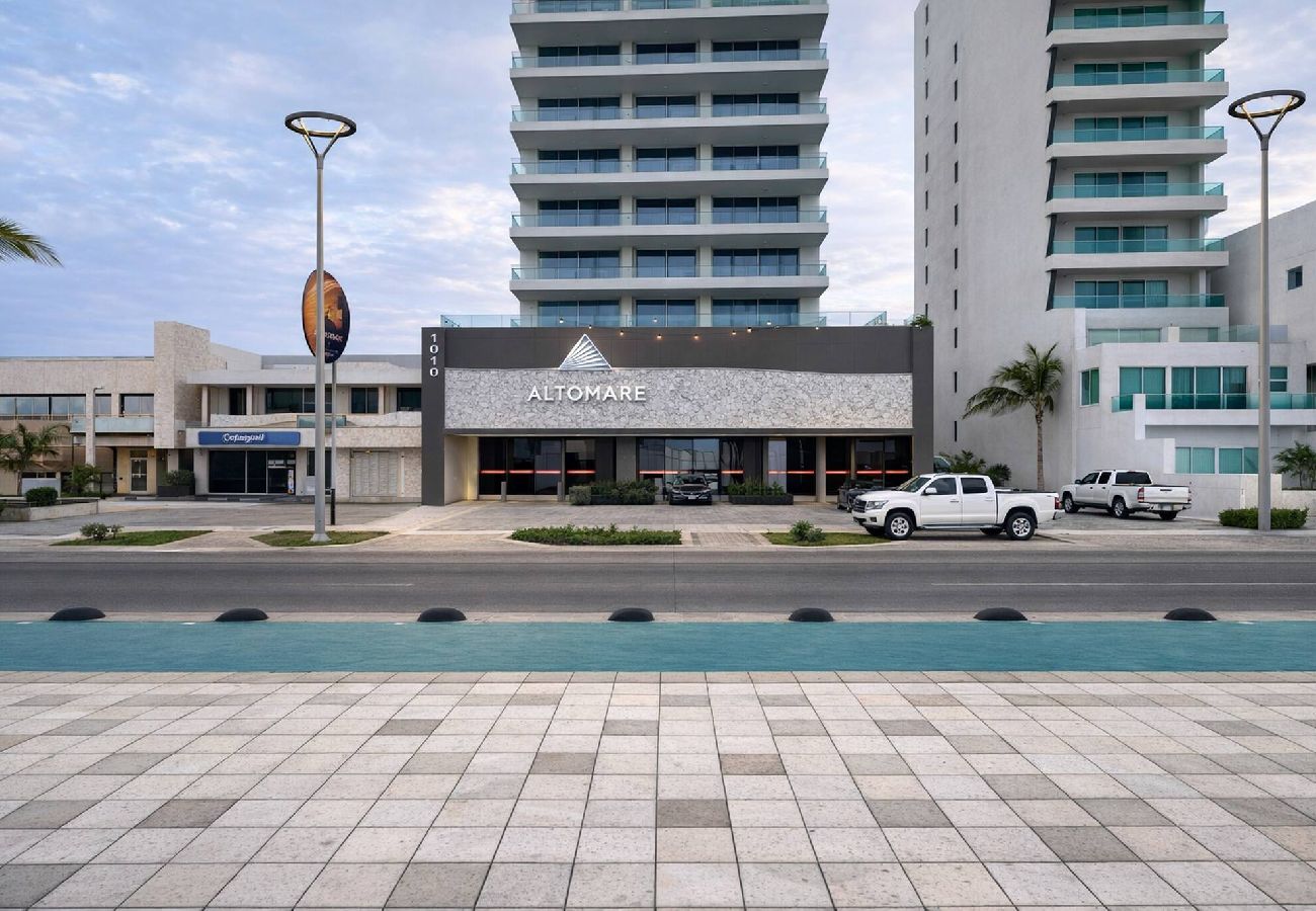 Departamento en Mazatlán - Condo Premium - Malecón | Vista al mar | Grupos 6+