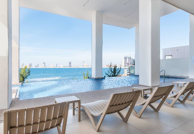 Departamento en Mazatlán - Pinos Beach Access | lux Tower | Olas Altas | Cozy 