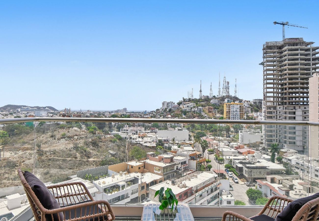 Departamento en Mazatlán - Pinos Beach Access | lux Tower | Olas Altas | Cozy 