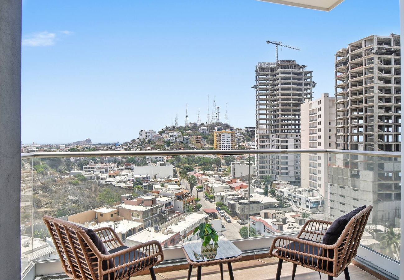 Departamento en Mazatlán - Pinos Beach Access | lux Tower | Olas Altas | Cozy 