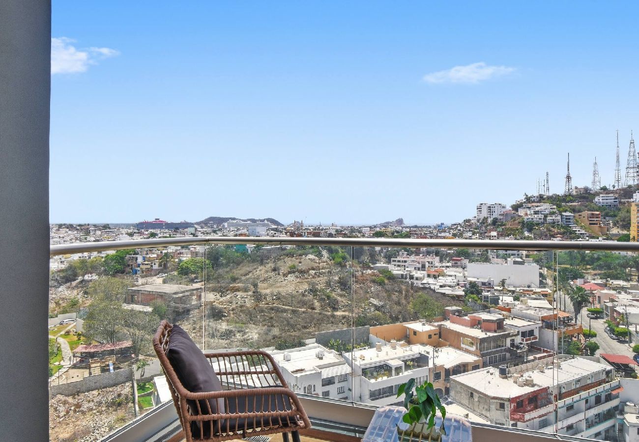 Departamento en Mazatlán - Pinos Beach Access | lux Tower | Olas Altas | Cozy 