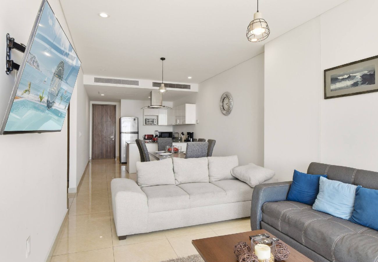 Departamento en Mazatlán - Camino al Mar | 24. Floor | King bed | Beach Front 