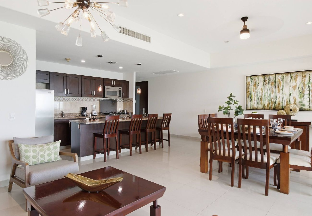 Departamento en Mazatlán - Gavias Golden | 3 Bedrooms, Beach, Pool & Gym 