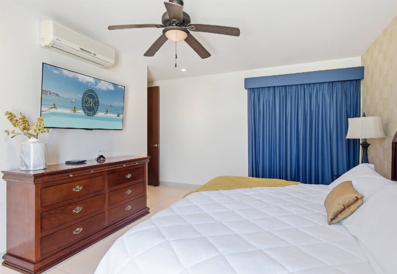 Departamento en Mazatlán - Gavias Golden | 3 Bedrooms, Beach, Pool & Gym 