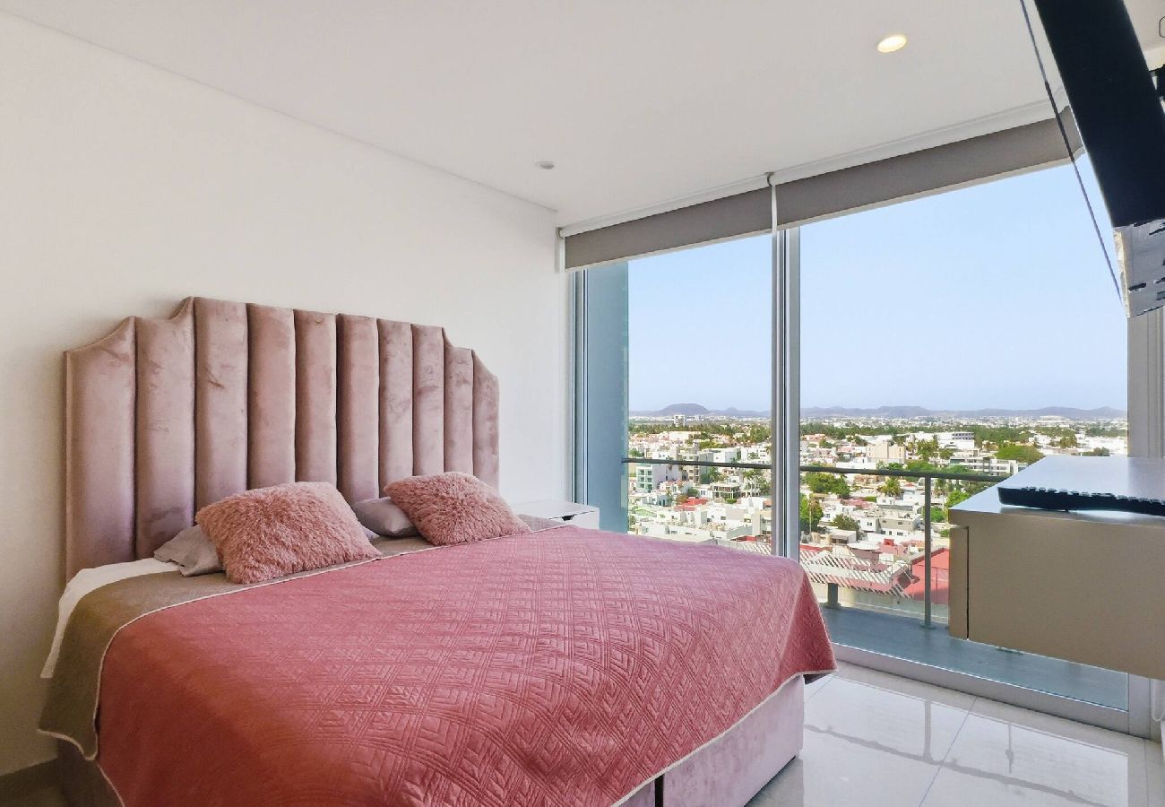 Departamento en Mazatlán - 9th Floor Camino al Mar | 3 King & Beach Access 