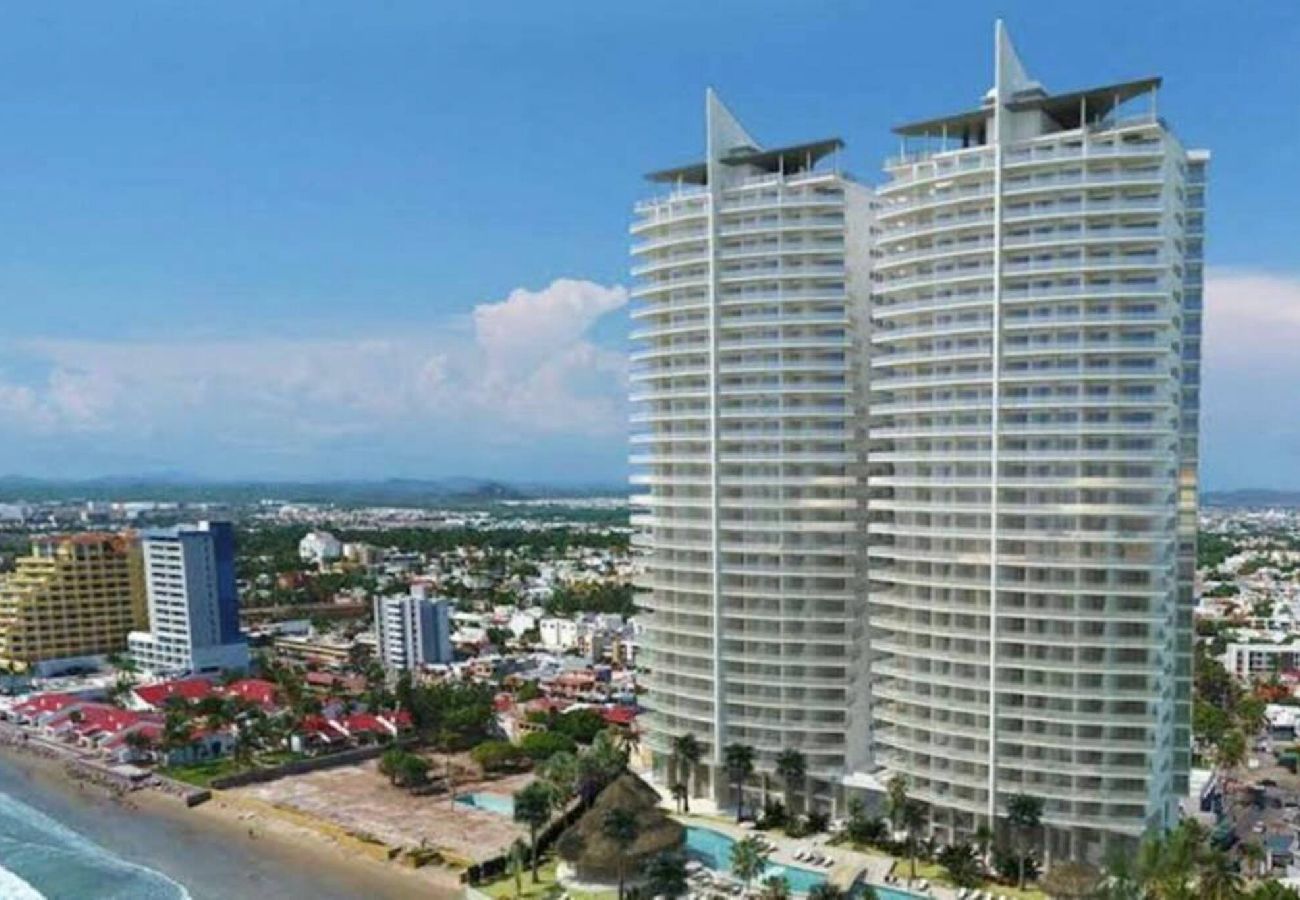 Departamento en Mazatlán - 9th Floor Camino al Mar | 3 King & Beach Access 
