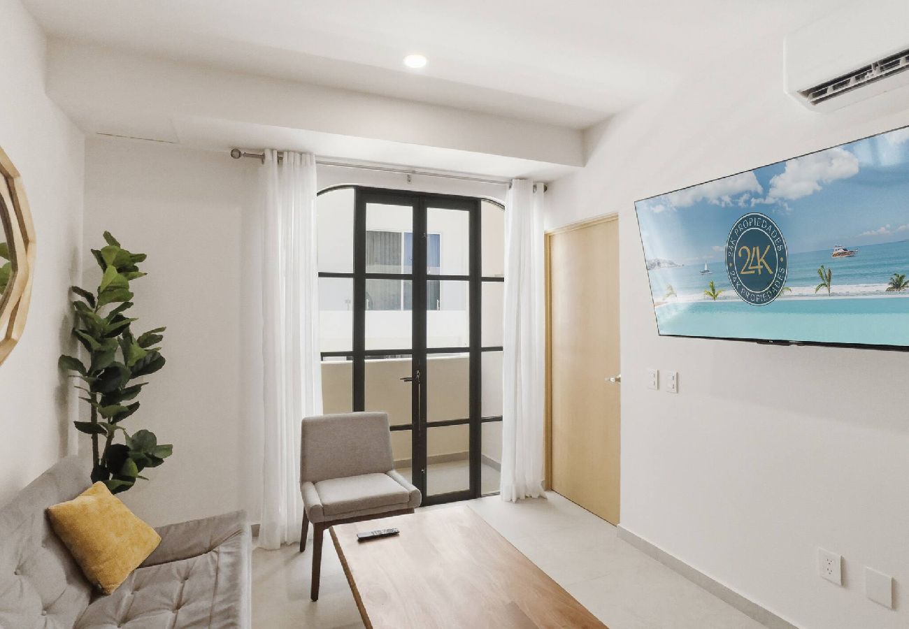 Departamento en Mazatlán - MZT. UN Modern. 107 