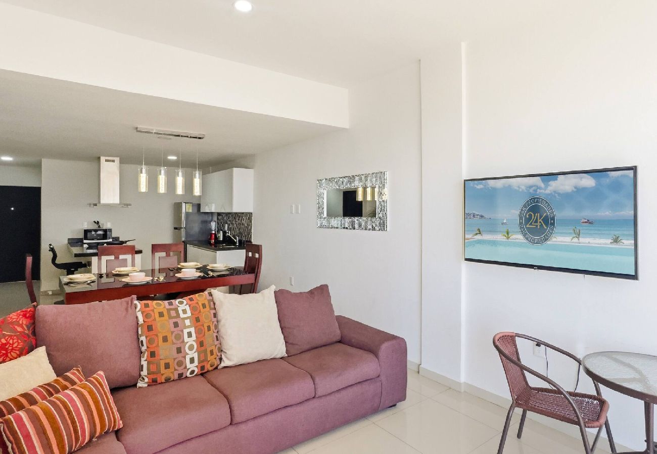 Departamento en Mazatlán - MZT. Portico. 1502