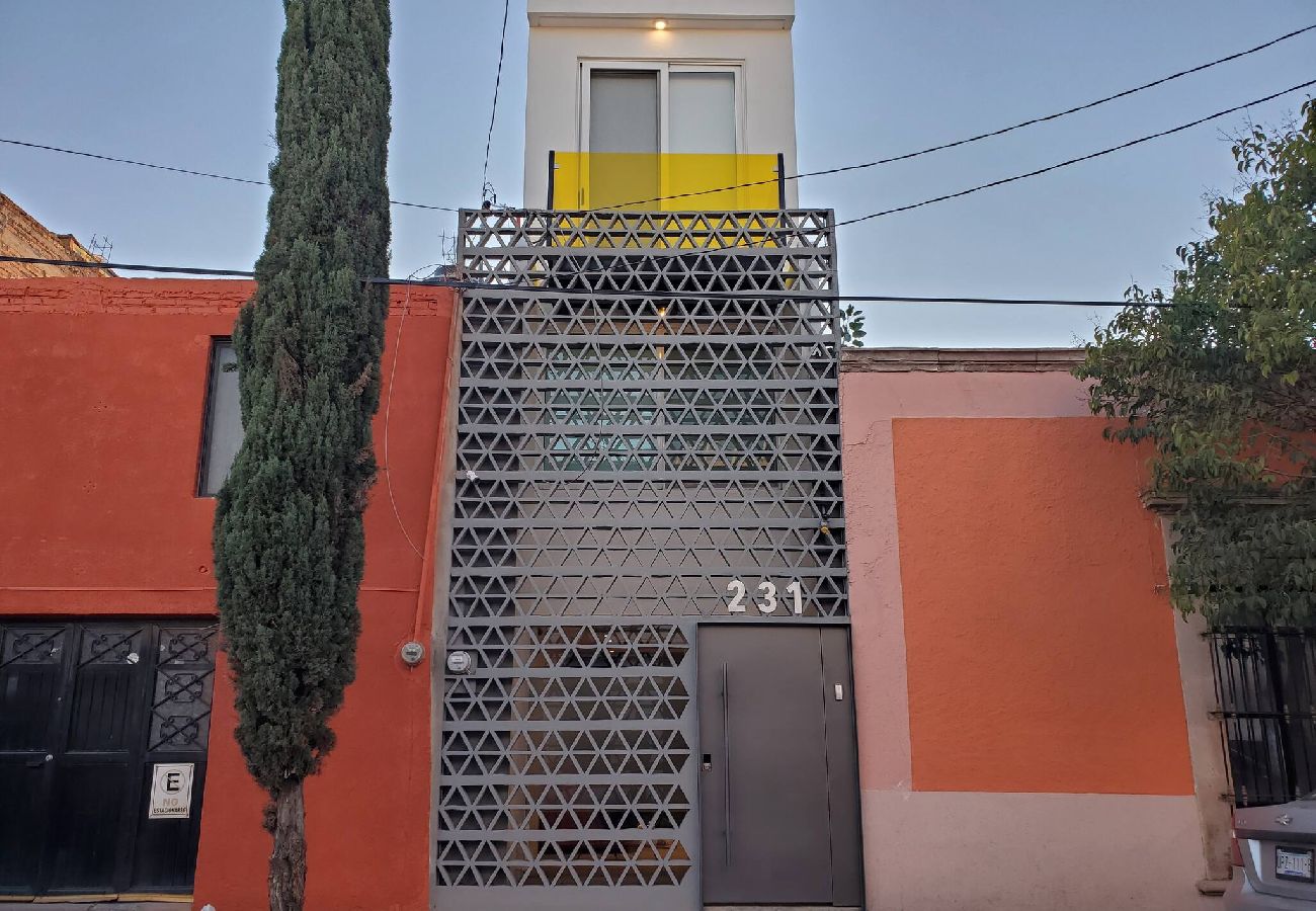 House in Durango - LOFT ULTRA Moderno y Minimalista | Cama KING Size 