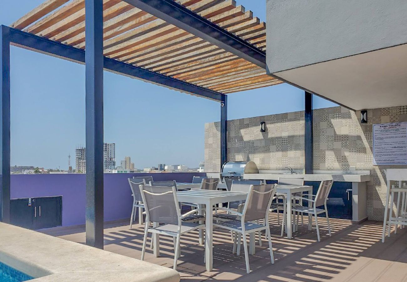 Apartment in Mazatlán - Bonito condo | Zona Dorada | Piscina | Cochera 