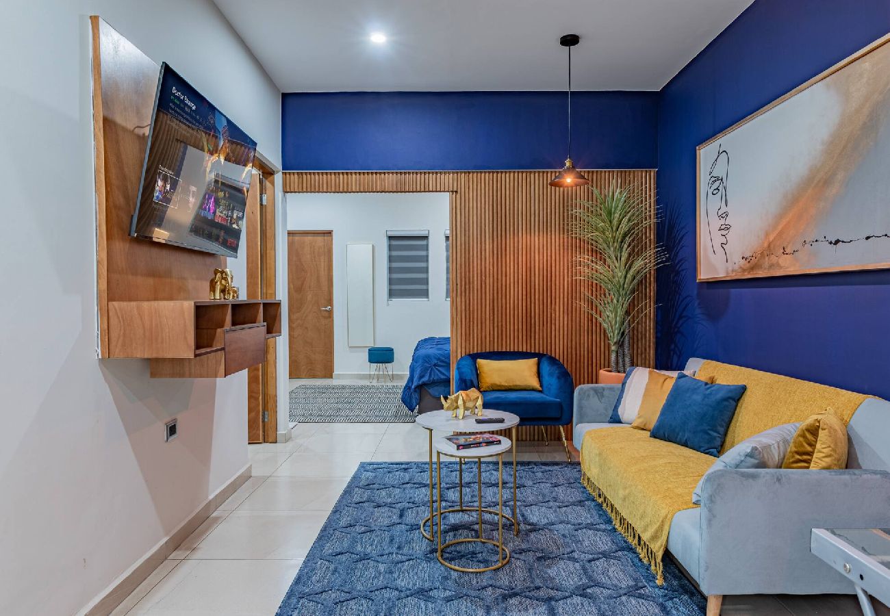 Apartment in Durango - LOFT El Azul | Centro Historico | Cama King 