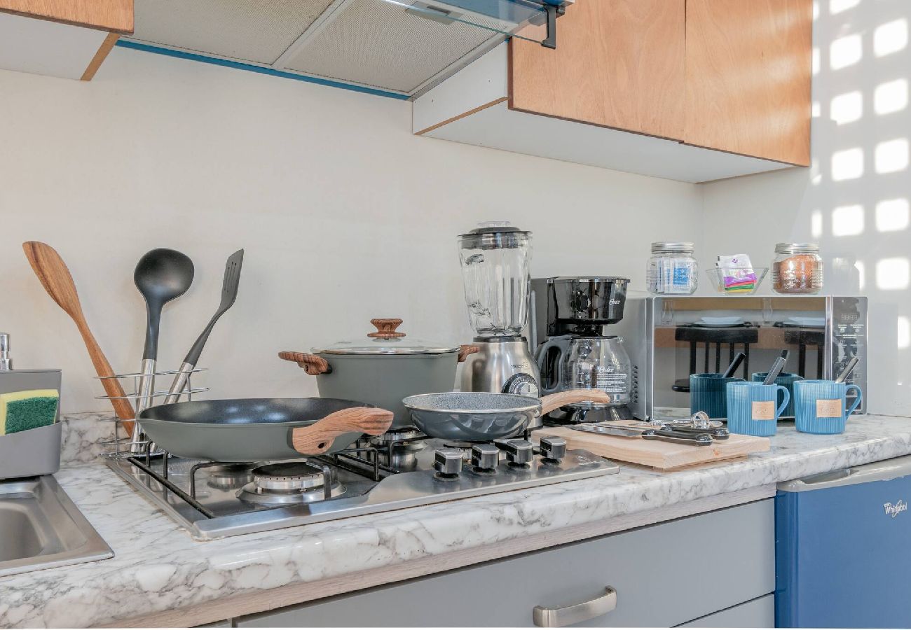 Apartment in Durango - LOFT El Azul | Centro Historico | Cama King 