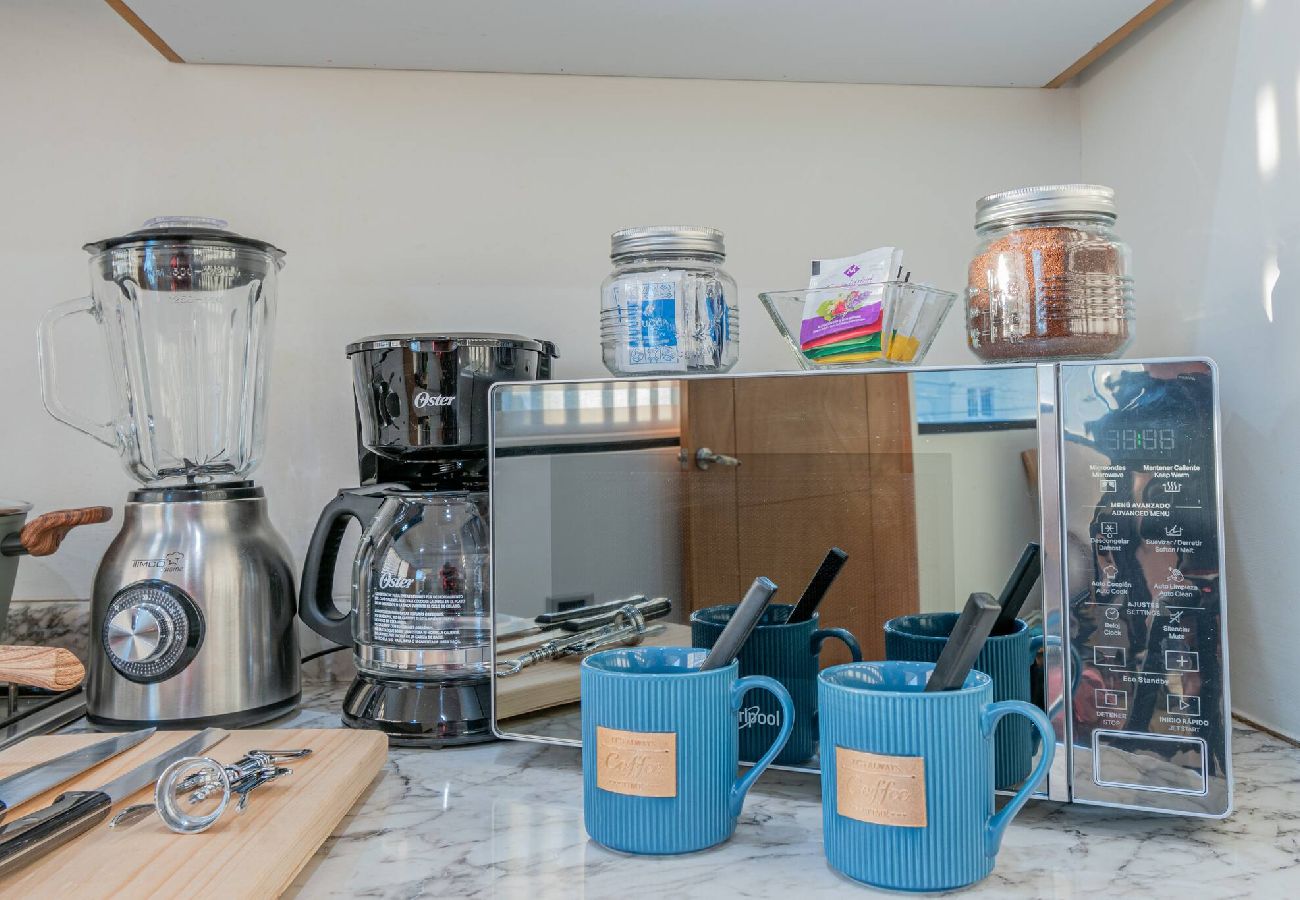 Apartment in Durango - LOFT El Azul | Centro Historico | Cama King 