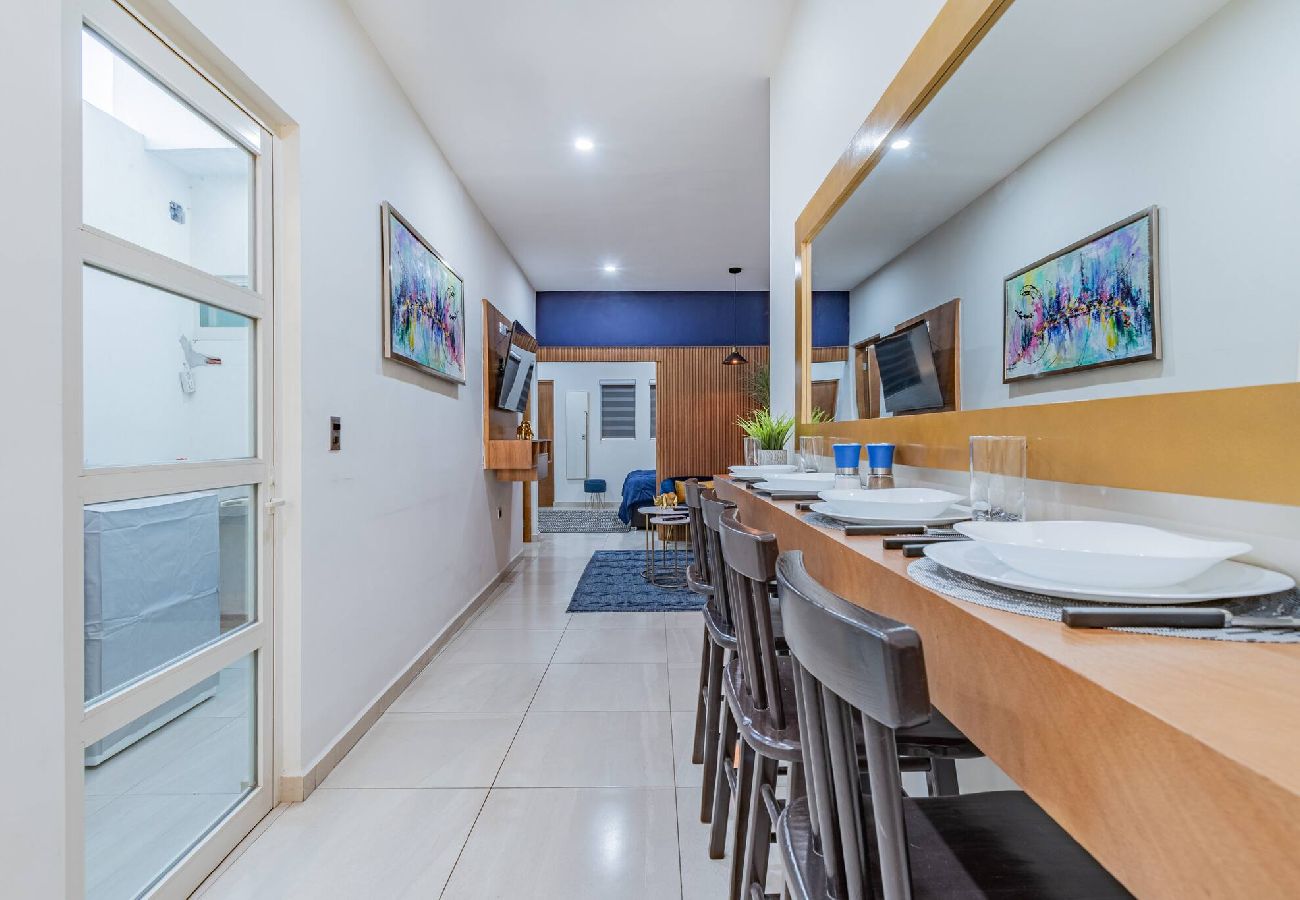 Apartment in Durango - LOFT El Azul | Centro Historico | Cama King 