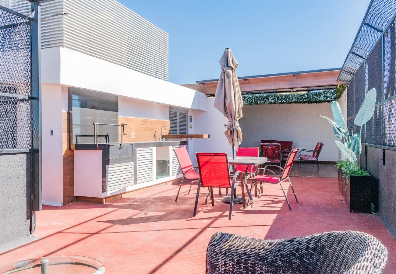 Apartment in Durango - Loft Con Cama King size en Centro Historico 