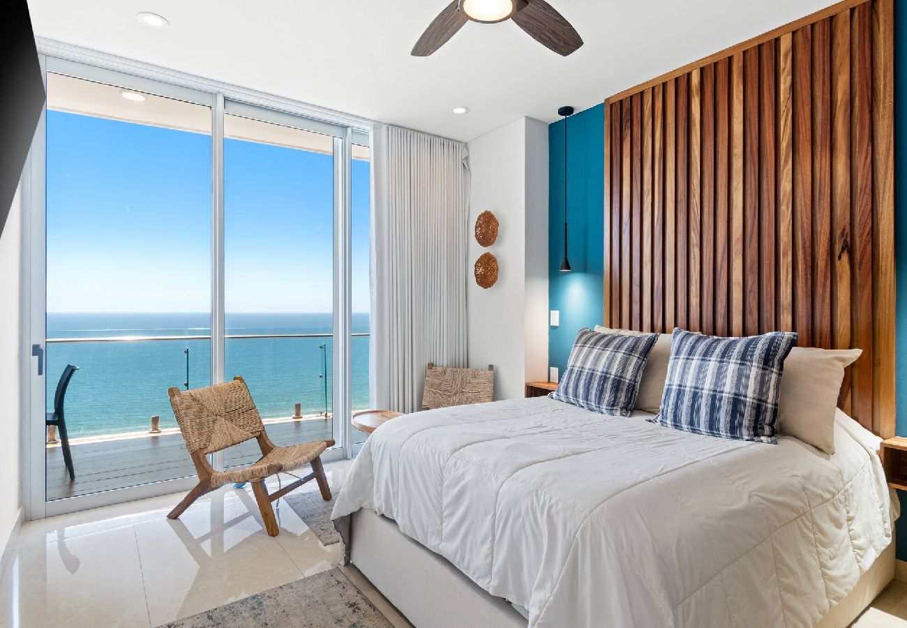 Apartment in Mazatlán - Hermosa Vista En Piso 23 En Camino Al Mar 