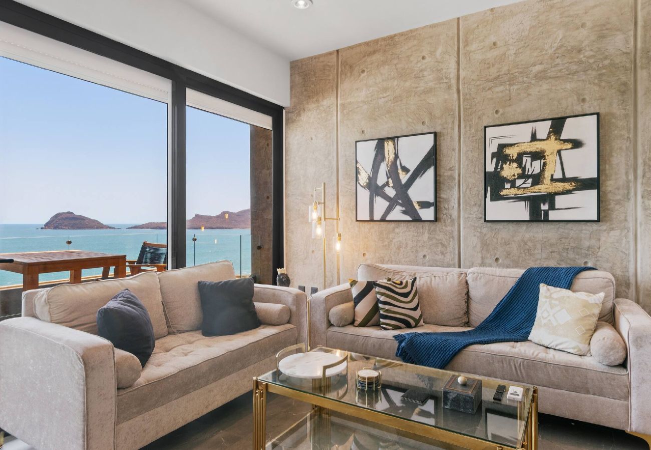Apartment in Mazatlán - Spectacular Ocean View with Homeoffice Space 