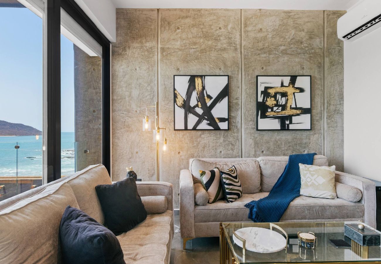 Apartment in Mazatlán - Spectacular Ocean View with Homeoffice Space 