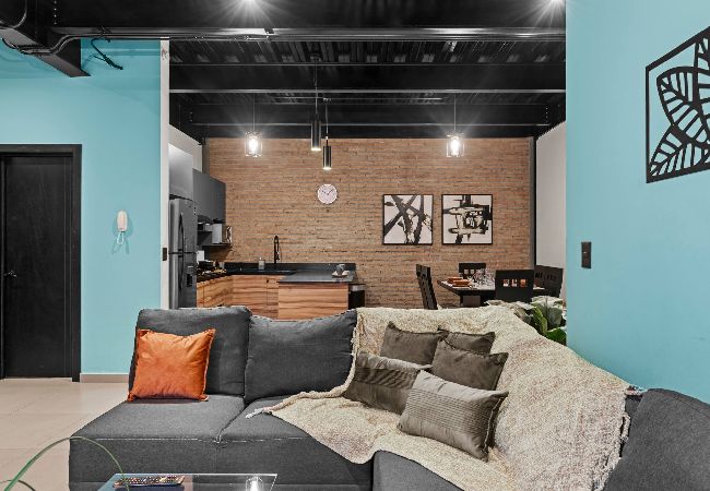 Apartment in Durango - Industrial Loft | King Bed & 2 Office Spaces 