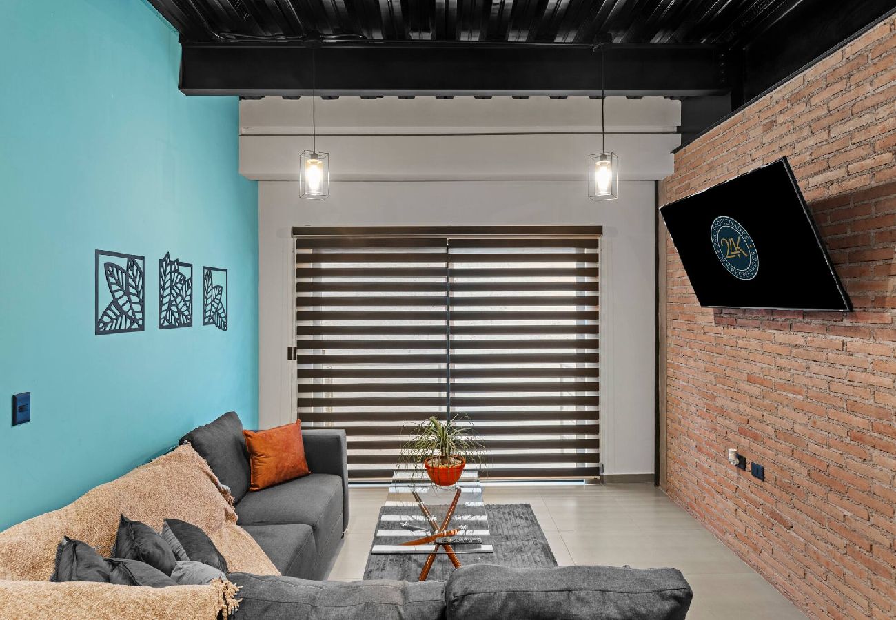 Apartment in Durango - Industrial Loft | King Bed & 2 Office Spaces 