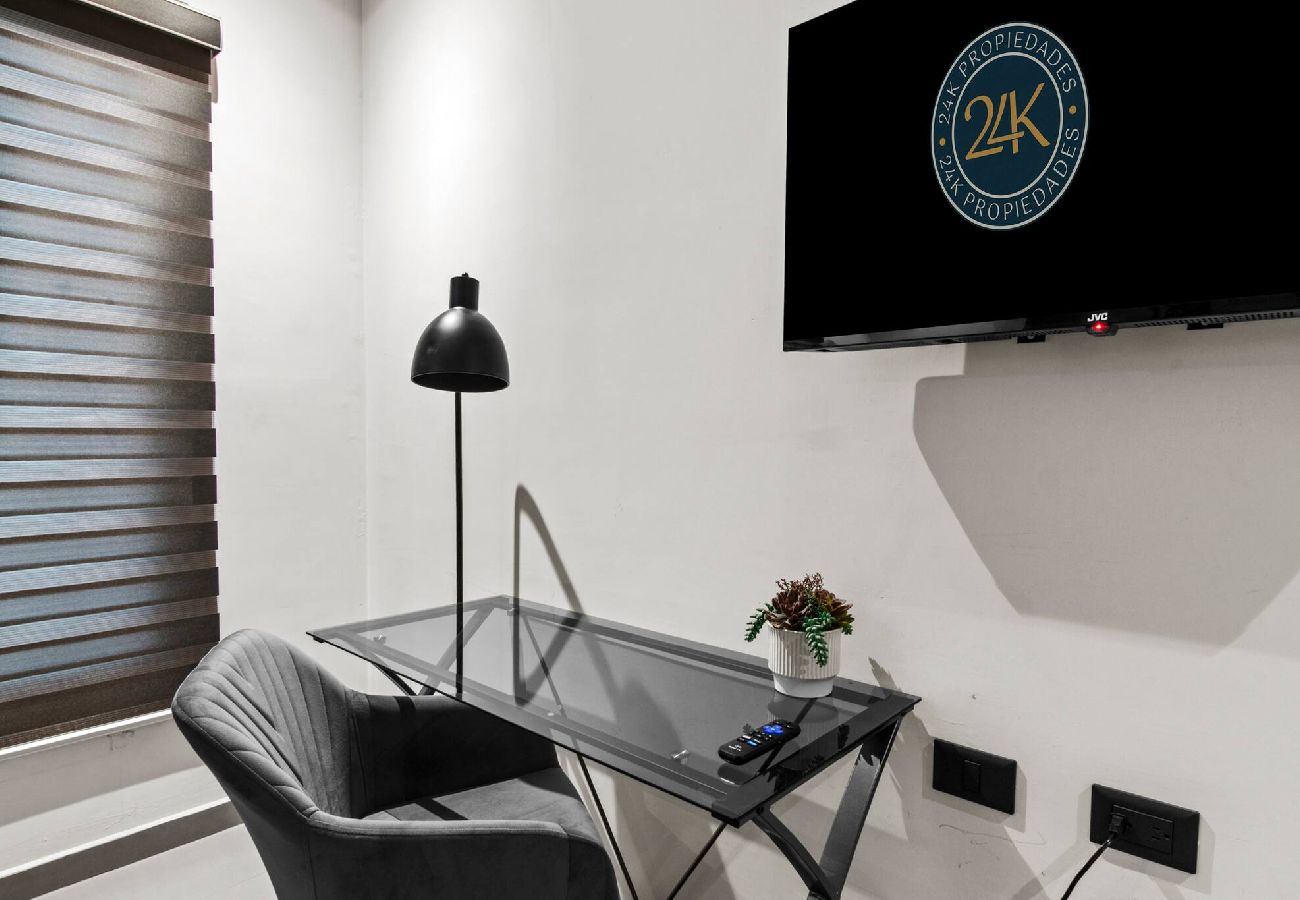 Apartment in Durango - Industrial Loft | King Bed & 2 Office Spaces 