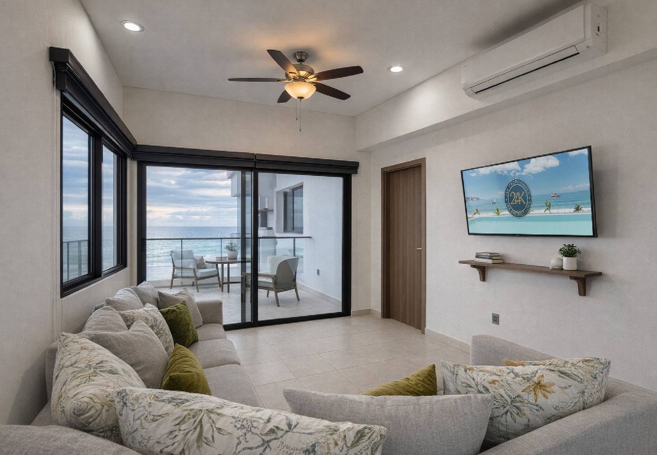 Apartment in Mazatlán - Condo Premium - Malecón | Vista al mar | Grupos 6+