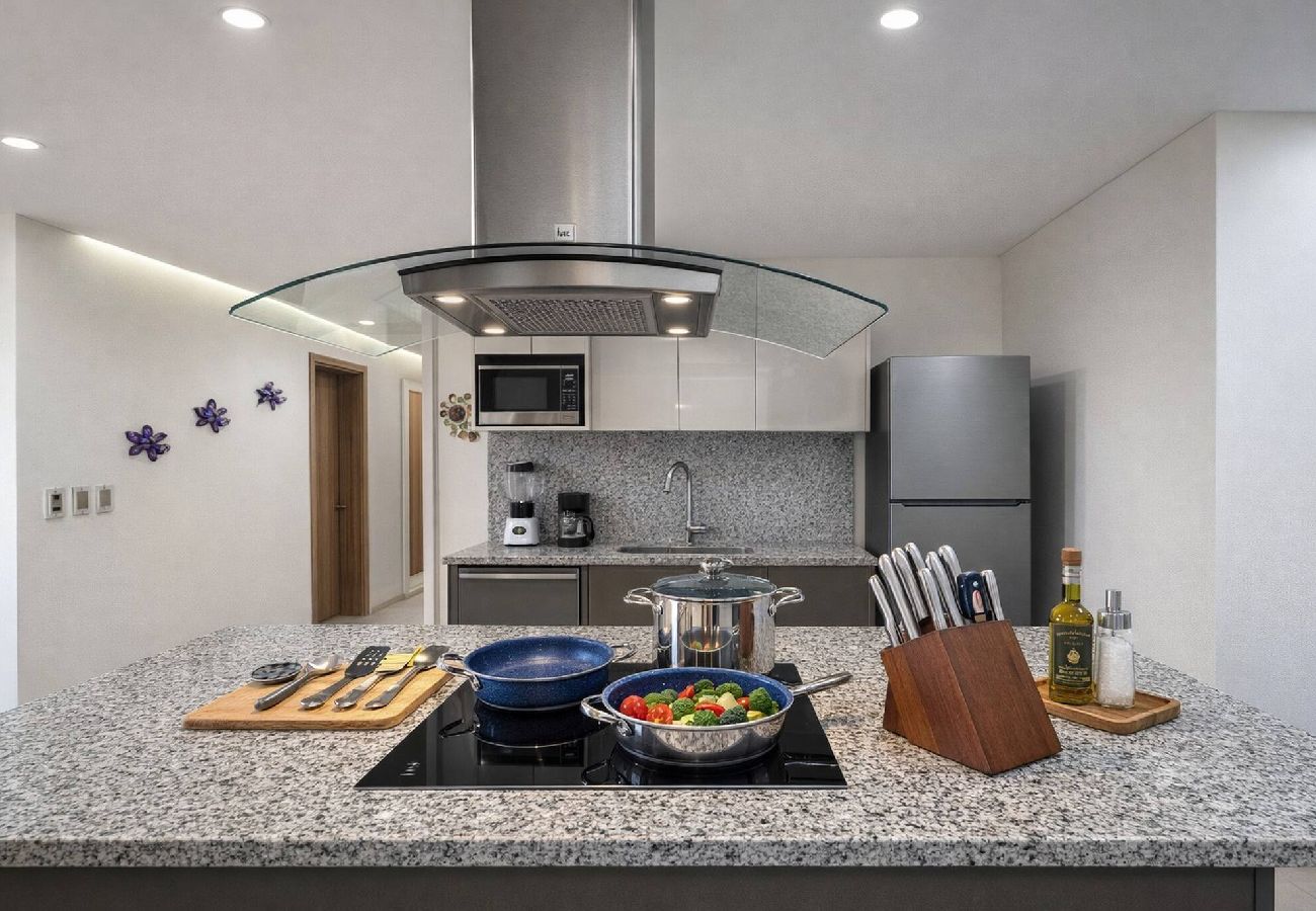 Apartment in Mazatlán - Condo Premium - Malecón | Vista al mar | Grupos 6+