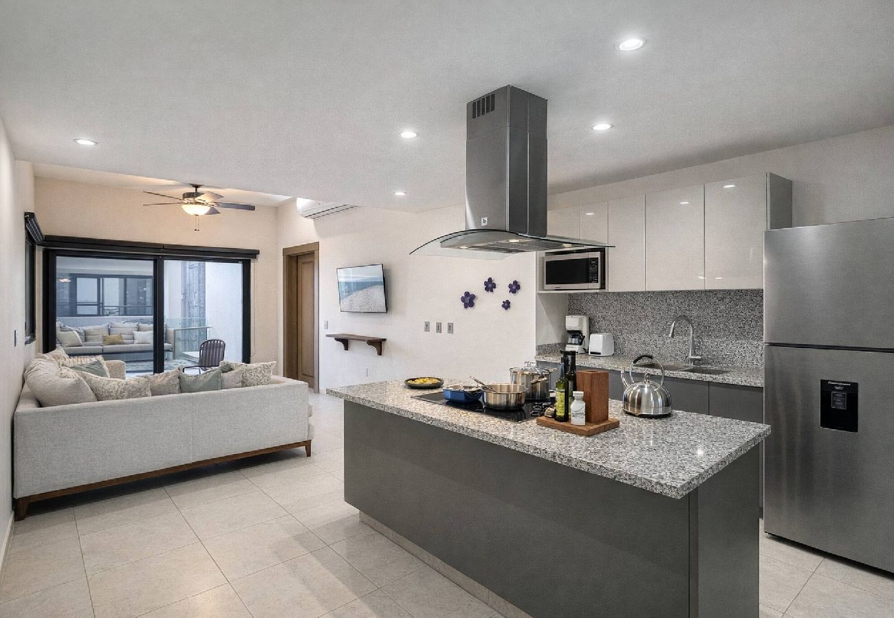 Apartment in Mazatlán - Condo Premium - Malecón | Vista al mar | Grupos 6+