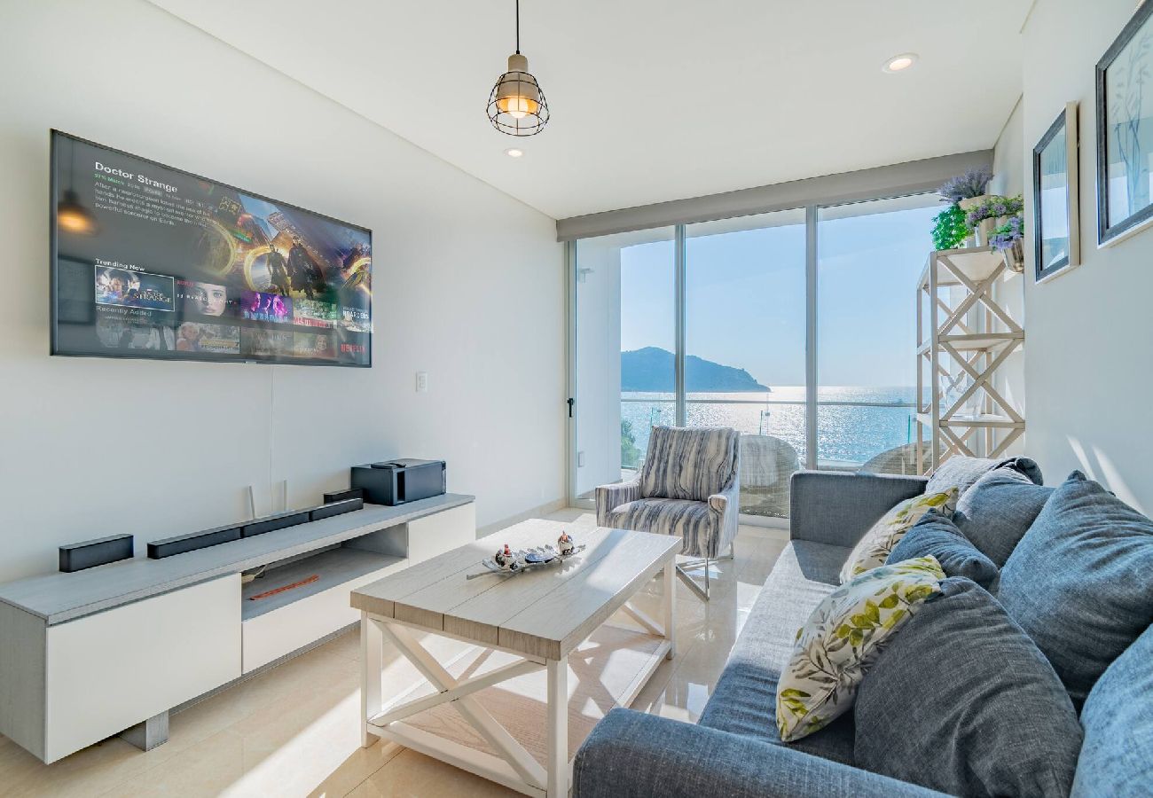 Apartment in Mazatlán - Lujoso Depa al Pie de la Playa 