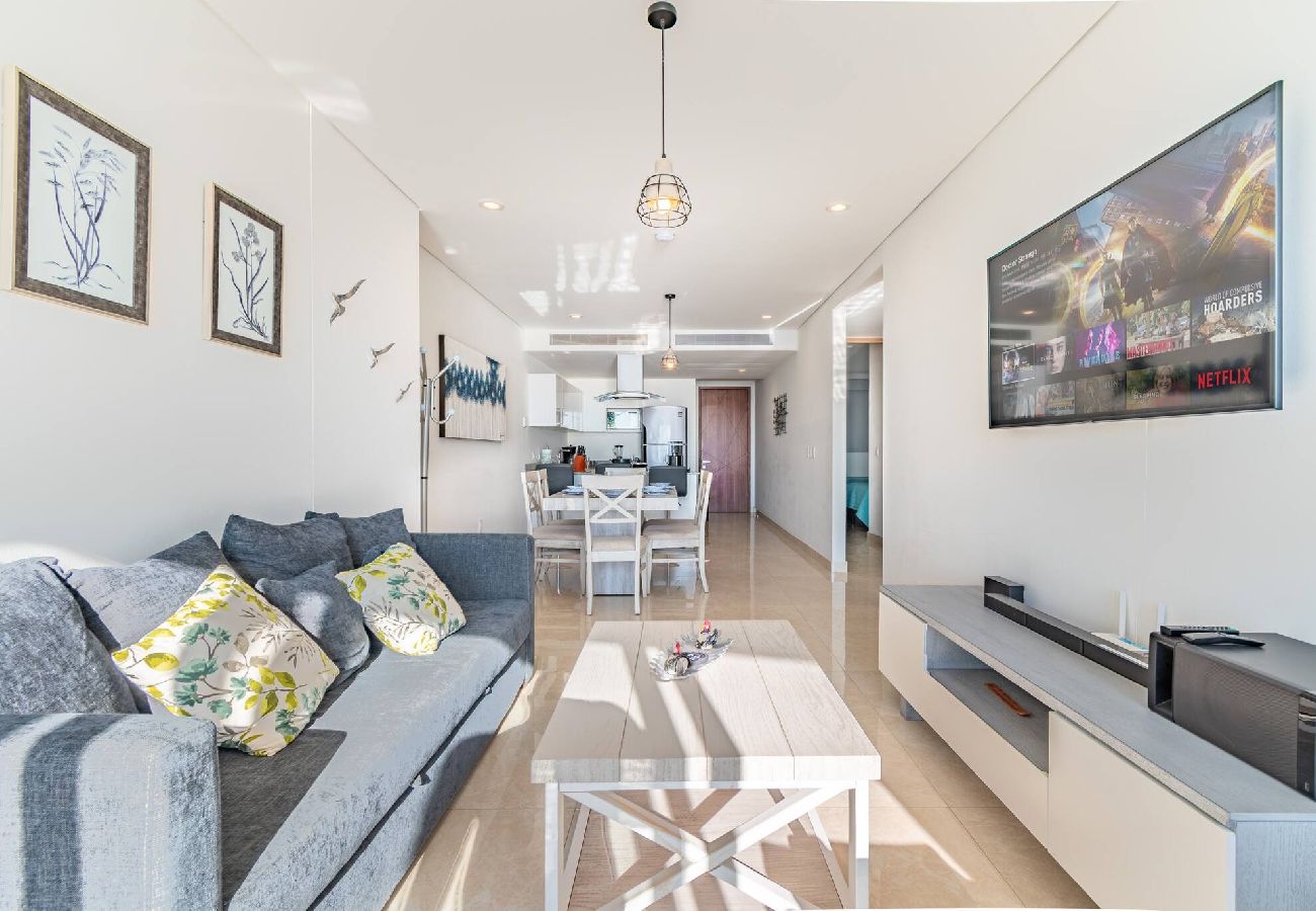 Apartment in Mazatlán - Lujoso Depa al Pie de la Playa 