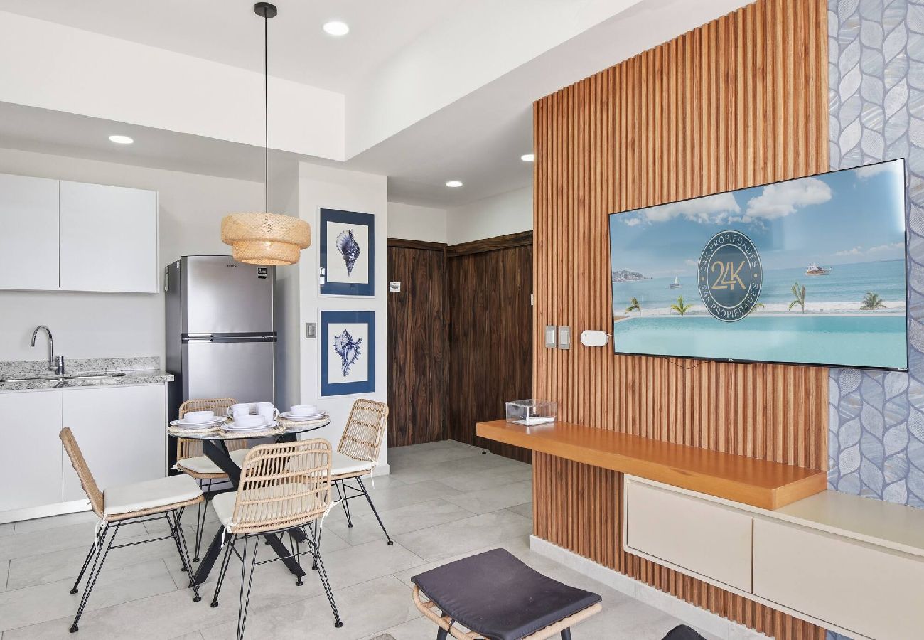 Apartment in Mazatlán - Pinos Beach Access | lux Tower | Olas Altas | Cozy 