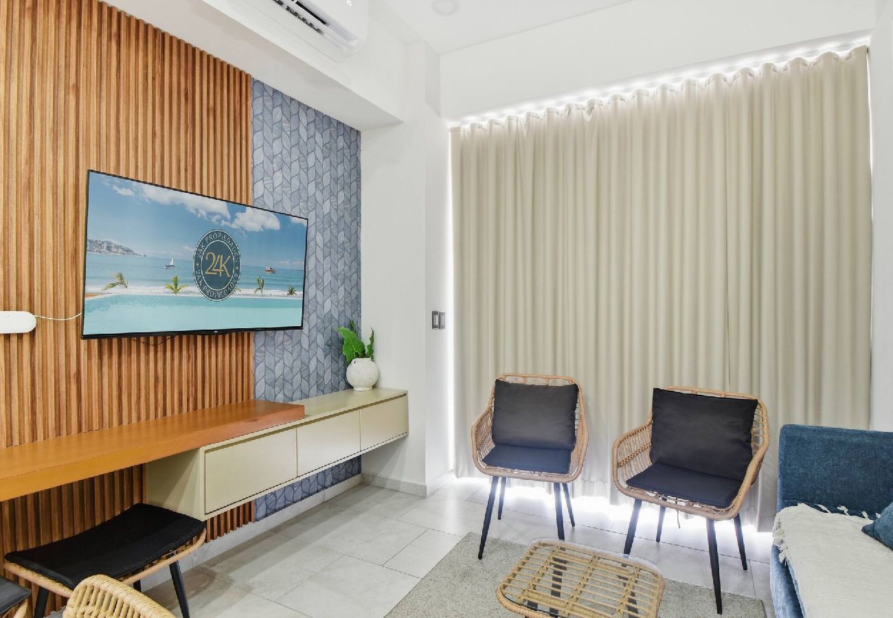 Apartment in Mazatlán - Pinos Beach Access | lux Tower | Olas Altas | Cozy 